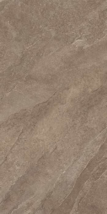 dettaglio piastrella per pavimento e rivestimento effetto pietra ardesia. collezione Ubik, formato 60x120, colore Walnut