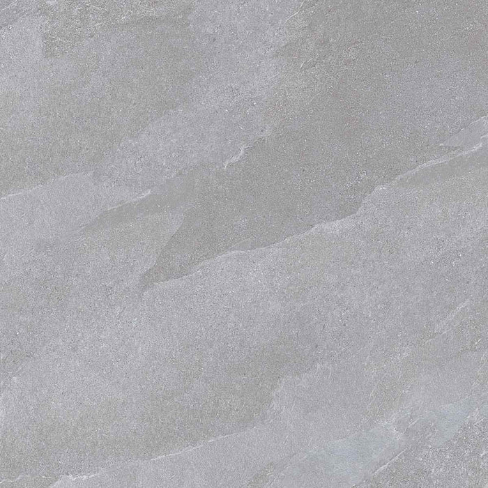 dettaglio piastrella per pavimento e rivestimento effetto pietra ardesia. collezione Ubik, formato 60x60, colore Grey