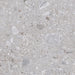 Dettaglio piastrella in gres porcellanato effetto pietra naturale europea. Omnia di ceramiche keope 80x80 colore Ceppo Grey