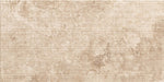 Dettaglio piastrella in gres porcellanato effetto pietra naturale rigata leggermente a rilievo. Omnia di ceramiche keope 60x120 colore Rapolano Beige Crossing 3D