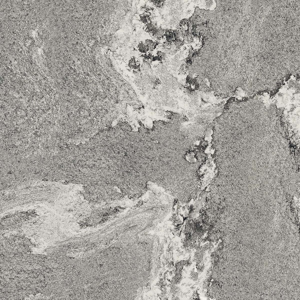 Dettaglio piastrella in gres porcellanato effetto pietra per esterni. Percorsi Frame di ceramiche keope 60x60 antiscivolo colore Gneiss Grey