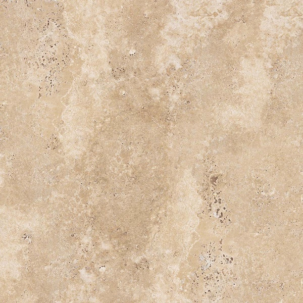 Dettaglio piastrella in gres porcellanato effetto pietra per esterni. Percorsi Frame di ceramiche keope 60x60 antiscivolo colore Travertino Beige