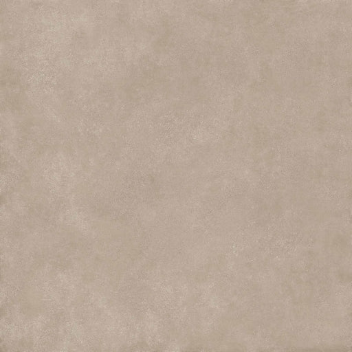 Dettaglio piastrella in gres porcellanato effetto cemento, Ceramiche Keope - Collezione Geo, formato 120x120 cm, finitura natural r9, colore Walnut. Ideale per pavimenti e rivestimenti di design.