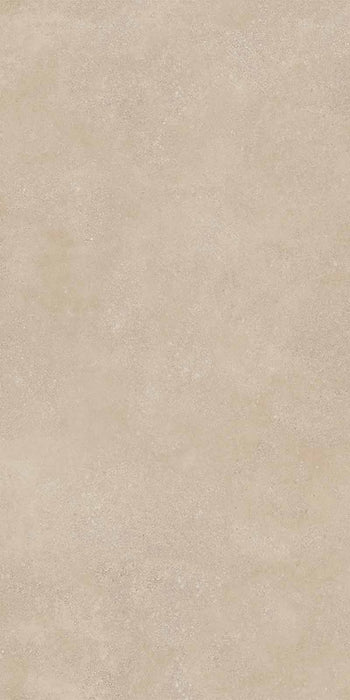 Dettaglio piastrella in gres porcellanato effetto cemento, Ceramiche Keope - Collezione Geo, formato 60x120 cm, finitura natural r9, colore Beige. Ideale per pavimenti e rivestimenti di design.