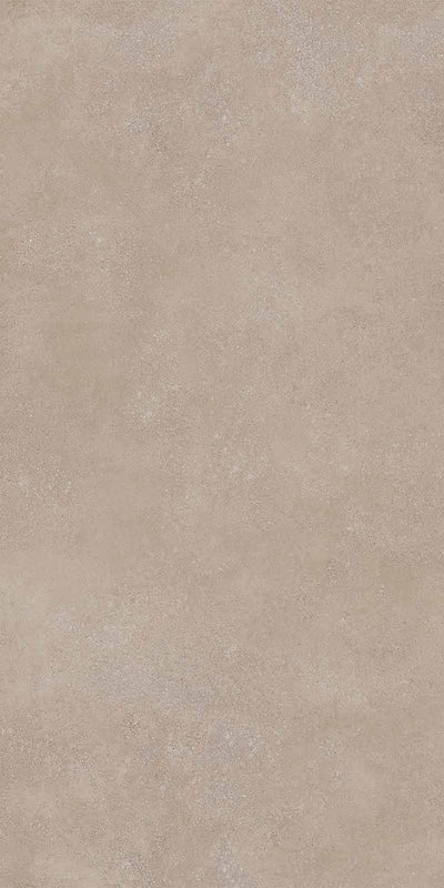 Dettaglio piastrella in gres porcellanato effetto cemento, Ceramiche Keope - Collezione Geo, formato 60x120 cm, finitura natural r9, colore Walnut. Ideale per pavimenti e rivestimenti di design.