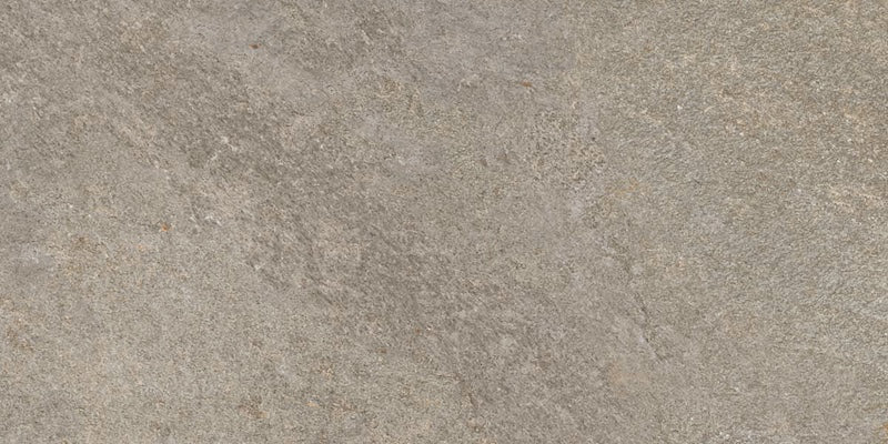 dettaglio piastrella per pavimento e rivestimento effetto pietra quarzite. collezione Arkè, formato 30x60 per esterni, colore Clay