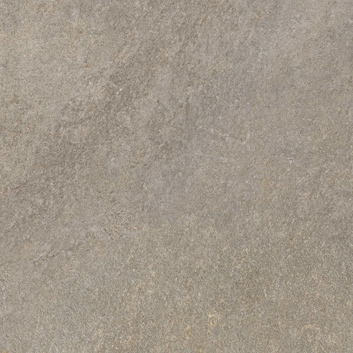 Dettaglio piastrella per pavimento e rivestimento in gres porcellanato effetto pietra quarzite di Ceramiche Keope, collezione Arkè, formato 60x60, colore Clay