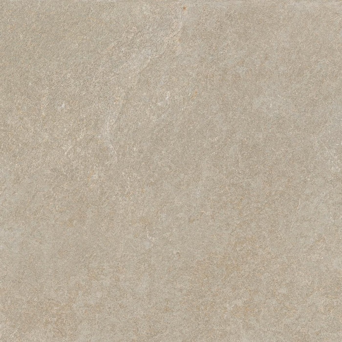 Dettaglio piastrella per pavimento e rivestimento in gres porcellanato effetto pietra quarzite di Ceramiche Keope, collezione Arkè, formato 60x60, colore Beige
