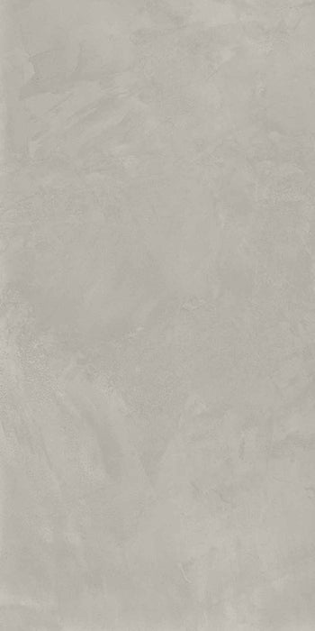 Dettaglio piastrella in gres porcellanato per pavimenti e rivestimenti  effetto resina, collezione Syntech, formato 60x120, colore Silver