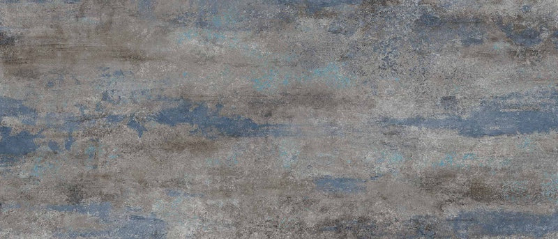 Dettaglio piastrella in gres porcellanato effetto metallo. Plate di ceramiche keope 60x120 colore Luxury Platinum