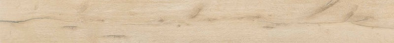 Dettaglio piastrella per pavimento e rivestimento in gres porcellanato effetto legno rovere della collezione Unica di Ceramiche Keope, formato 20x180, colore Ivory