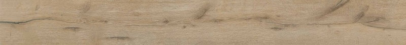 Dettaglio piastrella per pavimento e rivestimento in gres porcellanato effetto legno rovere della collezione Unica di Ceramiche Keope, formato 20x180, colore Beige