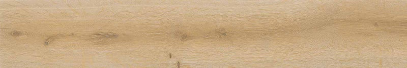 Dettaglio piastrella per pavimento e rivestimento in gres porcellanato effetto legno rovere della collezione Unica di Ceramiche Keope, formato 20x120, colore Almond