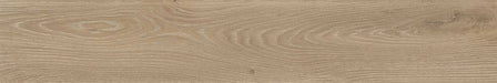 Dettaglio piastrella per pavimento e rivestimento in gres porcellanato effetto legno rovere della collezione Unica di Ceramiche Keope, formato 20x120, colore Beige