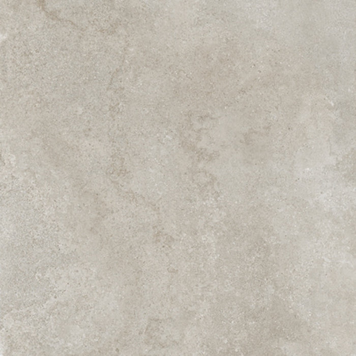 Dettaglio piastrella in gres porcellanato effetto pietra calcarea, Ceramiche Keope - Collezione Brystone, formato 120x120 cm, finitura natural R9, colore Grey. Ideale per pavimenti e rivestimenti di design.