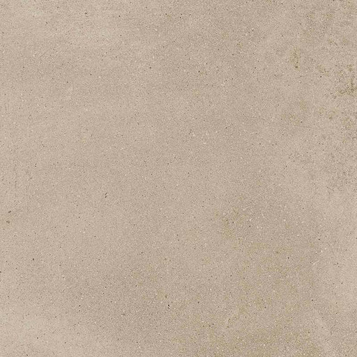 Dettaglio piastrella per pavimenti e rivestimenti effetto cemento industriale. Scopri Moov di Ceramiche Keope nel formato 60x60, colore Beige.