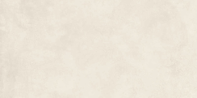 Piastrella per pavimenti e rivestimenti in gres effetto cemento della collezione Moov Up di ceramiche Keope, formato 30x60 cm, colore White