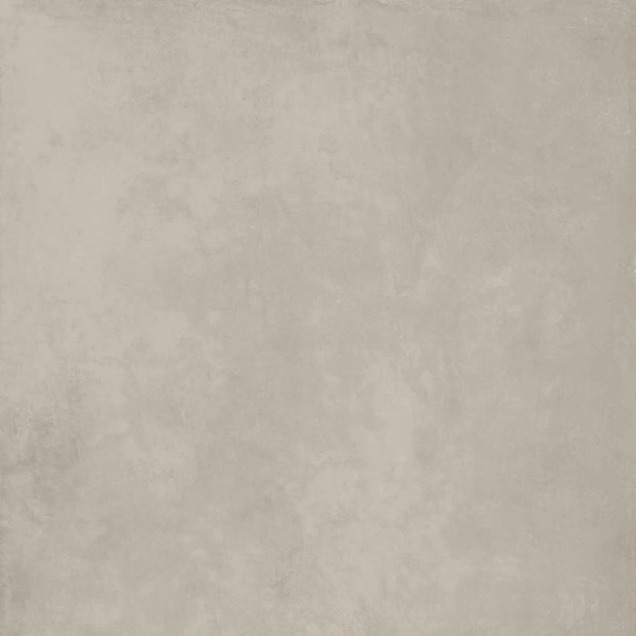 Piastrella per pavimenti e rivestimenti in gres effetto cemento della collezione Moov Up di ceramiche Keope, formato 120x120 cm, colore Concrete