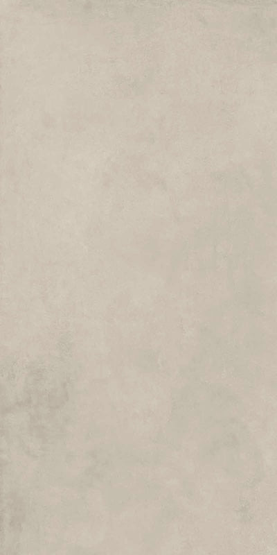 Piastrella per pavimenti e rivestimenti in gres effetto cemento della collezione Moov Up di ceramiche Keope, formato 60x120 cm, colore Clay