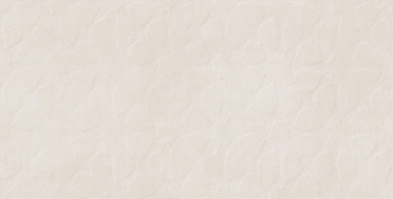 Rivestimento ceramico 60x120 cm della collezione Aurea, colore Kupra 3D Avorio di Ceramica Rondine.