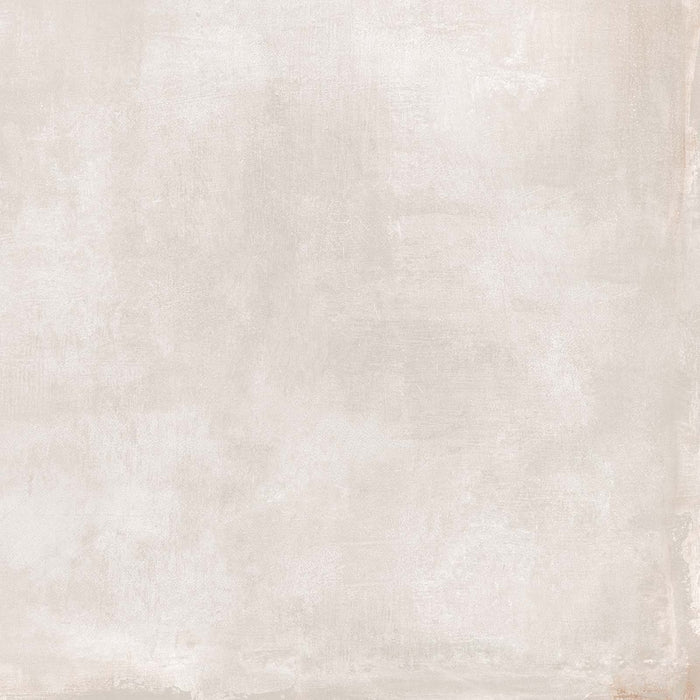 Dettaglio piastrella in gres porcellanato effetto cemento industriale. Noord di ceramiche keope 120x120 colore White