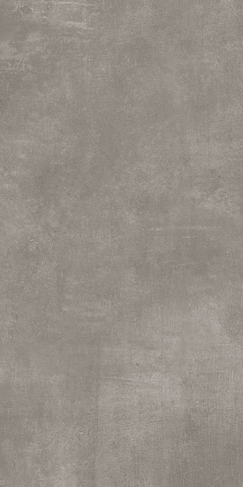 Dettaglio piastrella in gres porcellanato effetto cemento industriale. Noord di ceramiche keope 60x120 colore Taupe