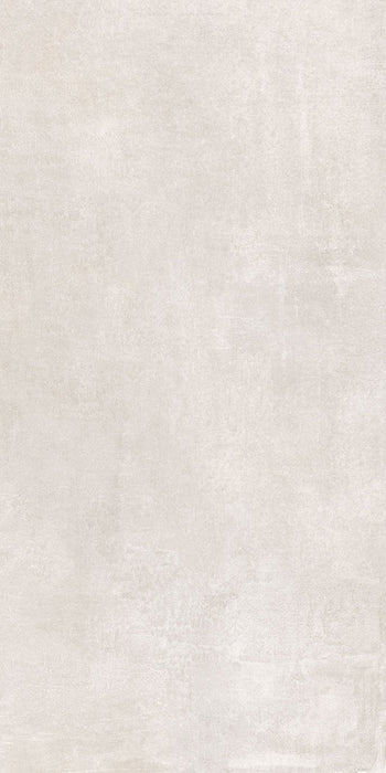 Dettaglio piastrella in gres porcellanato effetto cemento industriale. Noord di ceramiche keope 60x120 colore White