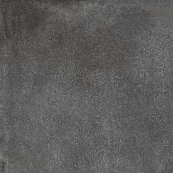 Dettaglio piastrella in gres porcellanato effetto cemento industriale. Noord di ceramiche keope 60x60 colore Anthracite