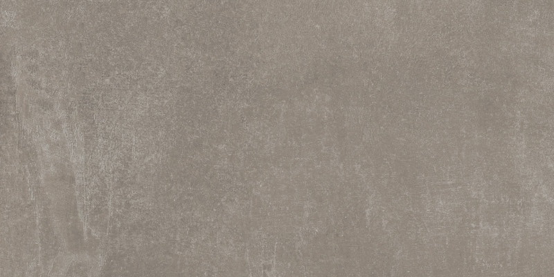 Dettaglio piastrella in gres porcellanato effetto cemento industriale. Noord di ceramiche keope 30x60 colore Taupe