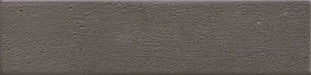 Dettaglio piastrella da rivestimento in gres porcellanato effetto materico e effetto mattoncino 4,5x18,6 cm, della collezione Koinè, colore Lava, di Ceramica Settecento