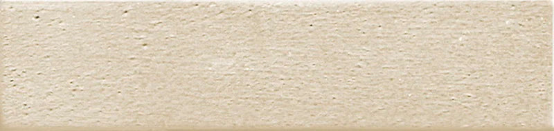 Dettaglio piastrella da rivestimento in gres porcellanato effetto materico e effetto mattoncino 4,5x18,6 cm, della collezione Koinè, colore Sabbia, di Ceramica Settecento