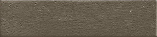 Dettaglio piastrella da rivestimento in gres porcellanato effetto materico e effetto mattoncino 4,5x18,6 cm, della collezione Koinè, colore Terra, di Ceramica Settecento