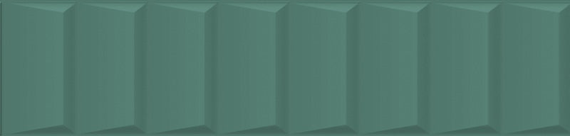 Dettaglio piastrella per rivestimento in gres porcellanato effetto mattoncino Opaco 6x25 cm della collezione Volume, colore Ladder Ocean di Ceramica Rondine