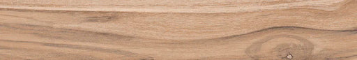 Piastrella per pavimento e rivestimento in gres porcellanato effetto legno rustico della collezione Living di Ceramica Rondine, formato 7.5x45 cm, colore Marrone