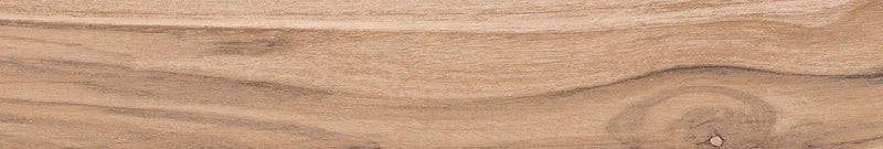 Piastrella per pavimento e rivestimento in gres porcellanato effetto legno rustico della collezione Living di Ceramica Rondine, formato 7.5x45 cm, colore Marrone