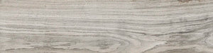 Piastrella per pavimento e rivestimento in gres porcellanato effetto legno rustico della collezione Living di Ceramica Rondine, formato 15x61 cm, colore Tortora