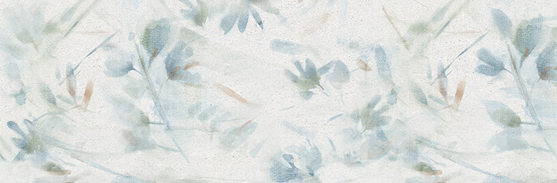 Rivestimento ceramico 33x100 cm della collezione Ludostone, colore Oasi Sky di Ceramica Rondine.