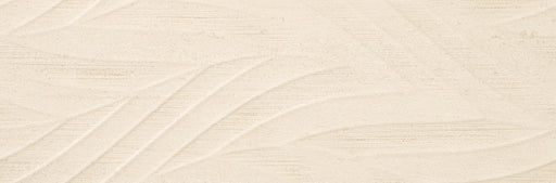 Rivestimento ceramico 33x100 cm della collezione Ludostone, colore Sand Dune 3D di Ceramica Rondine.
