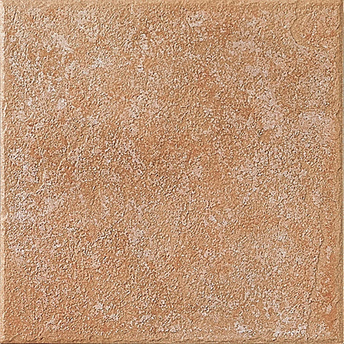 Dettaglio piastrella per pavimento in gres porcellanato effetto cotto della collezione Lathemar di Alfalux, formato 30x30 cm, colore Cotto