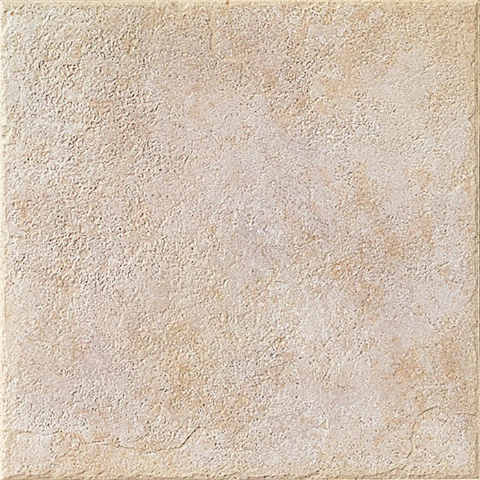 Dettaglio piastrella per pavimento in gres porcellanato effetto cotto della collezione Lathemar di Alfalux, formato 30x30 cm, colore Sand
