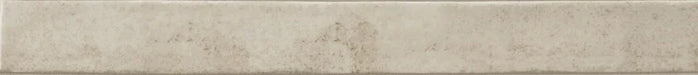 Piastrella per rivestimento interno in gres porcellanato effetto mattoncino lucido della collezione Life di Ceramica Rondine, formato 4.8x45 cm, colore Ivory