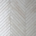 Rivestimento interno in gres porcellanato effetto mattoncino lucido posato a spina di pesce, collezione Life di Ceramica Rondine, formato 4.8x45 cm, colore Ivory