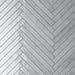 Rivestimento interno in gres porcellanato effetto mattoncino lucido posato a spina di pesce, collezione Life di Ceramica Rondine, formato 4.8x45 cm, colore Light Grey