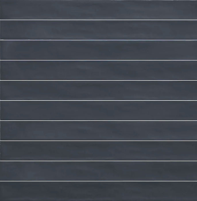 Piastrella ceramica pasta bianca Linea Ardesia Matt 5x50 Eccentrico, effetto mattoncino opaco.