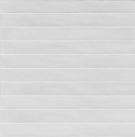 Piastrella ceramica pasta bianca Linea Ghiaccio Matt 5x50 Eccentrico, effetto mattoncino opaco.