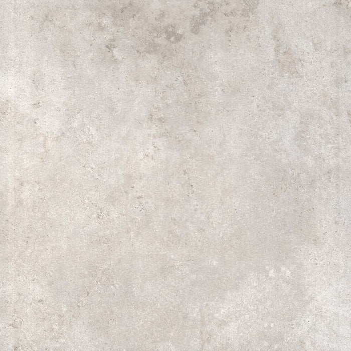 dettaglio piastrella in gres porcellanato effetto cemento anticato. Collezione Lucania di Idea Ceramica, Colore policoro Grigio Formato quadrato 60x60 per esterni R11