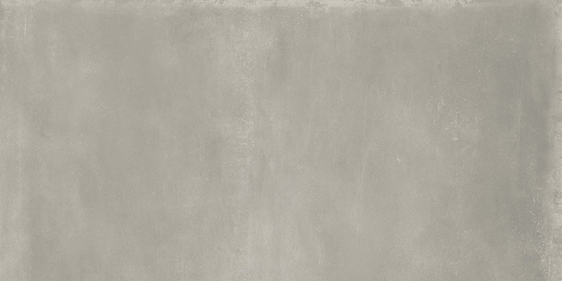 Dettaglio piastrella da pavimento e rivestimento in gres porcellanato effetto cemento industriale della collezione Make di Gardenia Orchidea, formato 40x80, colore Ash