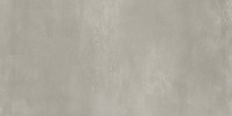 Dettaglio piastrella da pavimento e rivestimento in gres porcellanato effetto cemento industriale della collezione Make di Gardenia Orchidea, formato 40x80, colore Ash