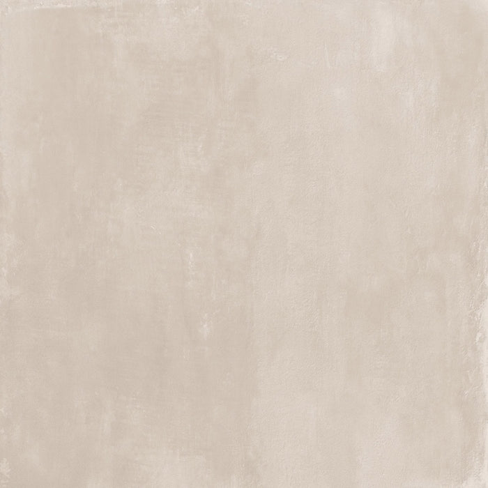 Dettaglio piastrella da pavimento e rivestimento in gres porcellanato effetto cemento industriale della collezione Make di Gardenia Orchidea, formato 100x100, colore Corda