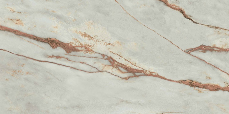 Piastrella per pavimenti e rivestimenti dal design sofisticato ed elegante in gres porcellanato effetto marmo opaco, ideale per ambienti moderni e raffinati. Collezione La Marmoteca di Gardenia Orchidea, formato 60x120 cm, colore Grey Wonder